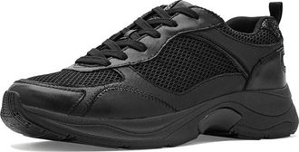 Naturalizer Zoie Womens Sandals Black/Black Mesh : 10.5 W (C), Leather