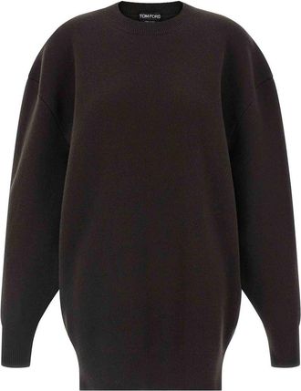 Tom Ford Sculptural Double Face Dress