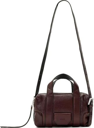 AllSaints Borsa tote Ares con zip - Rosso