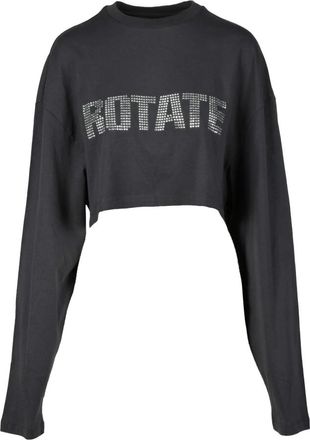 Rotate Tshirt - Dames - Longsleeves - Grijs - S - Katoen - Tops