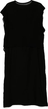 Yohji Yamamoto Abito smanicato - Nero