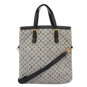 Louis Vuitton Pre-owned Tote Bags, female, Blue, Size: ONE SIZE Pre-owned Vintage Tote Bag