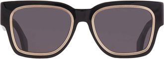 Palm Angels Arcadia Grey Square Unisex Sunglasses PERI096 1007 53