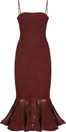 Rotate Mermaid Jurk - Dames - Casual kleedjes - Rood - XS - Kleedjes