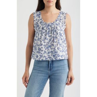 Madewell The Leah Top in Sky Blue at Nordstrom, Size Xx-Small