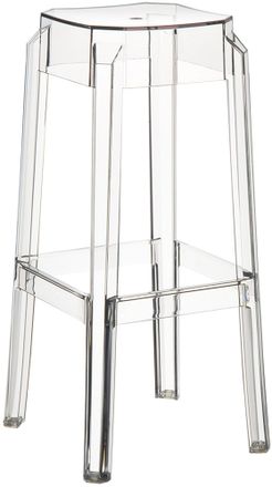 Clp Clp - Taburete Fox Para Exteriores Transparente