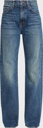 Nili Lotan Mitchell Straight-Leg Jeans