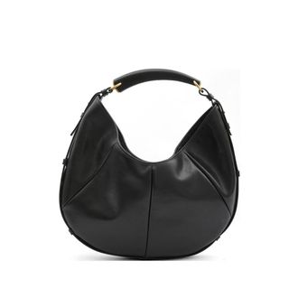 Saint Laurent Medium Mombasa Leather Shoulder Bag