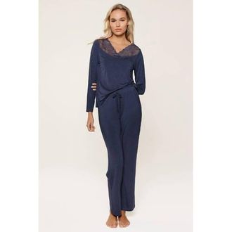 LingaDore pyjama donkerblauw