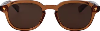 Bottega Veneta Round Sunglasses Bv1364 S 004