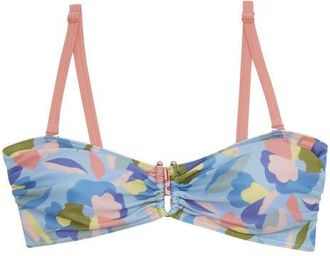 Regatta Aceana Iii Abstract Floral Bikini Top in Blue at Nordstrom, Size 14