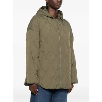 Closed Quilted Recycled Nylon Quilted Jacket - Green