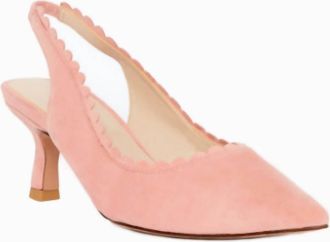 Pelle Moda Womens Kelsa Sling Back Heel In Peony Pink