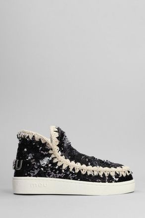 Mou Eskimo Sneaker Low Heels Ankle Boots