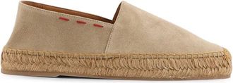 Kiton Stitch-detail Espadrilles - male - Kiton - Espadrilles - Beige - 11 UK - Shoes