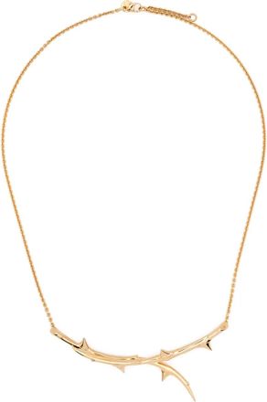 Shaun Leane Rose Thorn Horizontal necklace - Oro