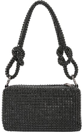 Berness Rhinestone Rectangular Shoulder Bag in Black at Nordstrom Rack