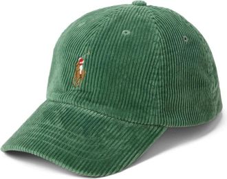 Polo Ralph Lauren Cotton Twill Ball Cap - Heren - Petten - Groen - ONE Size - Katoen - Accessoires