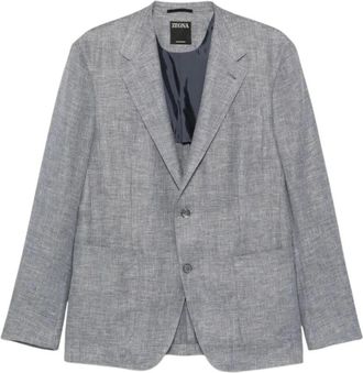 Ermenegildo Zegna Formele Jas - Heren - Business blazers - Grijs - M - Kostuums