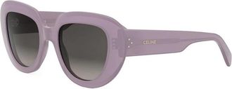 Celine 3 Dots Butterfly Zonnebril - Dames - Zonnebrillen - Paars - 51 MM - Accessoires