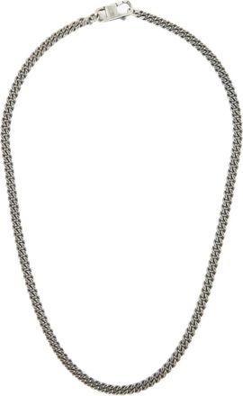 Maison Margiela Collana Curb - Argento