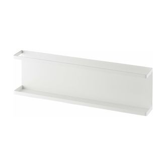 Yamazaki Tableware Estanter&iacute;a De Pared Blanca Yamazaki Tower Dise&ntilde;o Minimalista