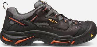 Keen MenS Utility Work Steel Toe Hiker Boots In Black