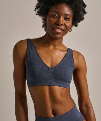 BAM Seamless Plunge Bralette - Large