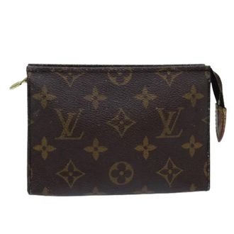 Louis Vuitton Pre-owned Canvas Mini Bag - Dames - Pre-owned - Bruin - Maat: ONE Size