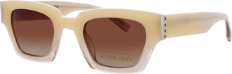 Elton John Sunglasses Brown