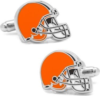 Cufflinks Inc. Cleveland Browns Cuff Links in Orange at Nordstrom