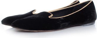 Dolce & Gabbana Dolce & Gabbana fluwelen loafers in het zwart