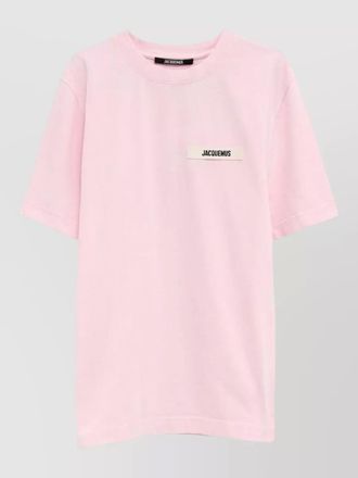 Jacquemus logo cotton jersey crew neck t-shirt