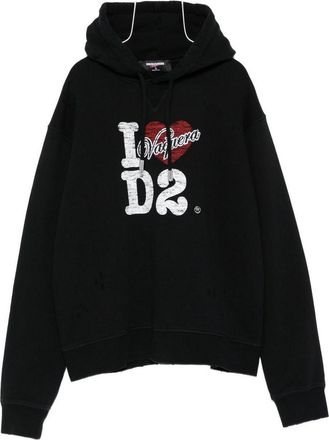 Dsquared2 Logo Cotton Hoodie