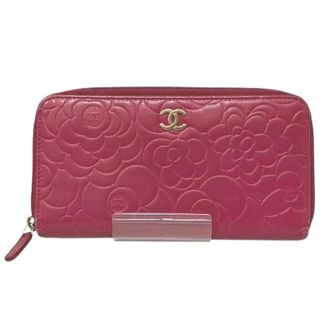 Chanel Pre-owned Wallets, female, Pink, Size: ONE SIZE Pre-owned Vintage Leather Wallet