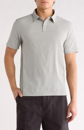 Roark Bless Up Polo Shirt in Grey at Nordstrom, Size Xx-Large