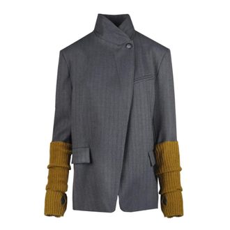 Souvenir Blazer - Dames - Jassen - Grijs - Maat: L