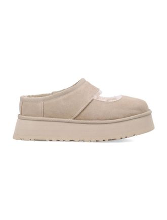 UGG Beige Logo Slides