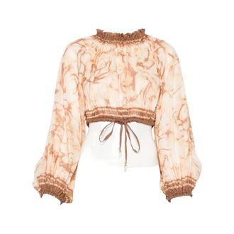 Zimmermann Blouses, female, Multicolor, Size: XS Top