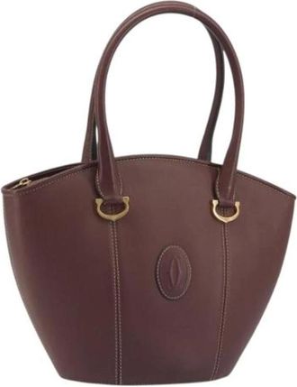 Cartier Pre-owned Vintage Hand Bag - - Pre-owned - Donna - Rosso - ONE SIZE
