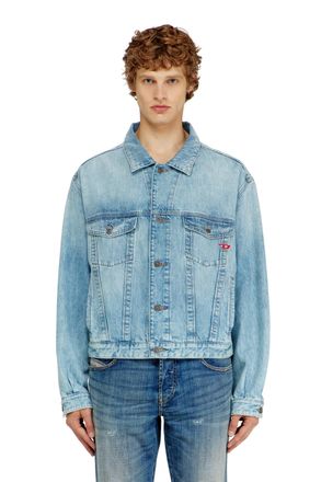 Diesel Trucker jacket in denim - Denim Jackets - Unisex - Blue