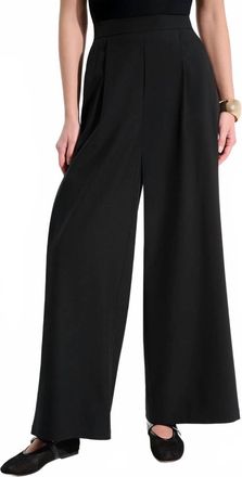 Joseph Ribkoff Pull-On Wide Leg Pants Style In Black