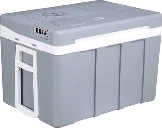 Woltu Woltu Frigo Portatile 50l Mini Frigorifero Minifrigo Per Ufficio Campeggio Auto Grigio.classe Di Efficienza Energetica E