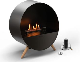 Planika Planika - Wall And Floor Bubble - Chemin&eacute;e Automatique Murale Ou Au Sol Au Bio &Eacute;thanol Bev