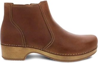 Dansko Womens Barbara Ankle Boot In Tan
