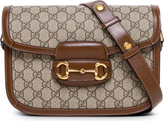 Gucci Beige Horsebit 1955 Medium Shoulder Bag
