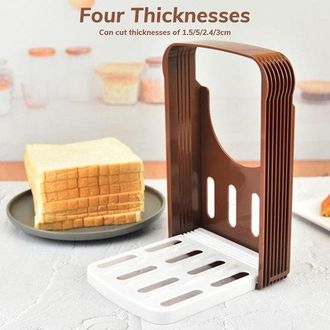 OEM Cortador De Pan - Cortador De Pan Plegable - Cortador De Pan Ajustable Para S&aacute;ndwiches/tostadora Para Pan, Bagels, Masa Madre Y Pasteles