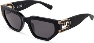 Furla SFUB09 0700 Mens Sunglasses Black Size 53