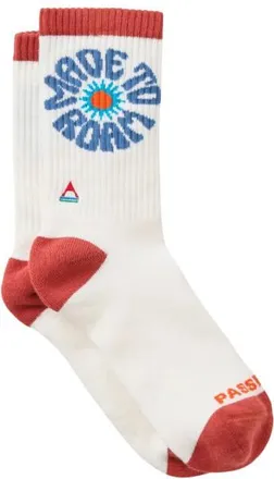 Passenger Made To Roam Graphic Crew Socks Multifunktionssocken - Unisex | wei&szlig;