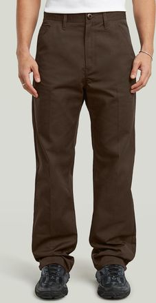 G-Star Relaxed Straight Chino - Bruin - Heren
